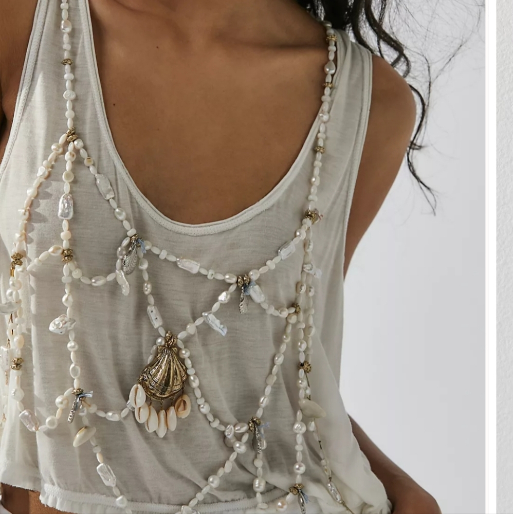 NWT Free People All Day Dream Body Chain